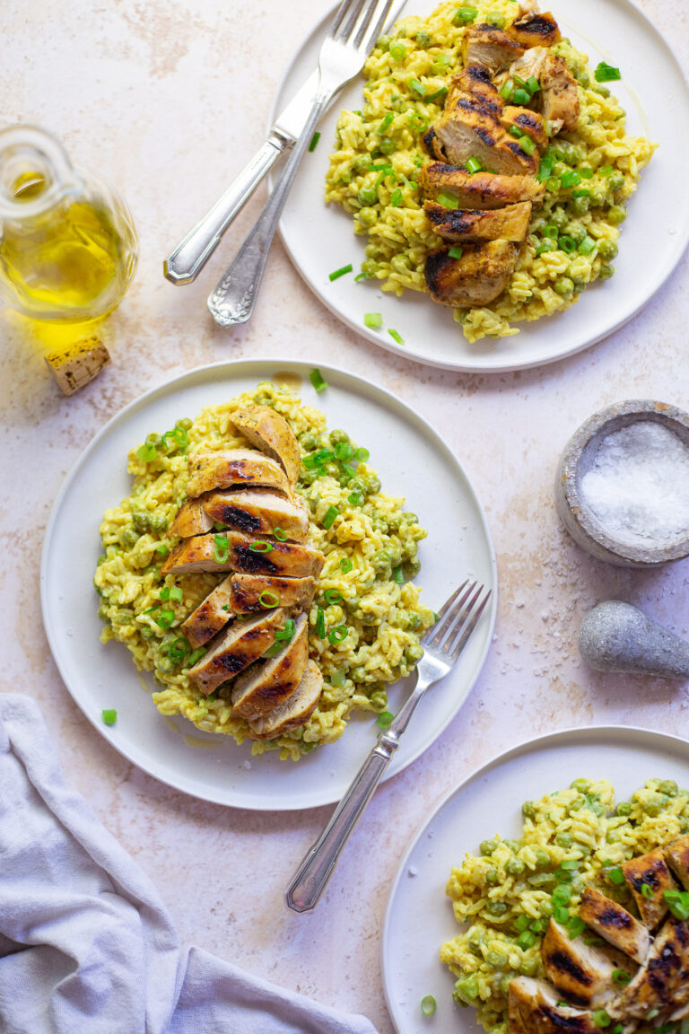 curried chicken & rice salad Dine With Tasha